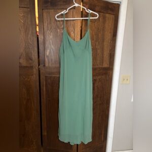 Madewell Green Maxi Dress